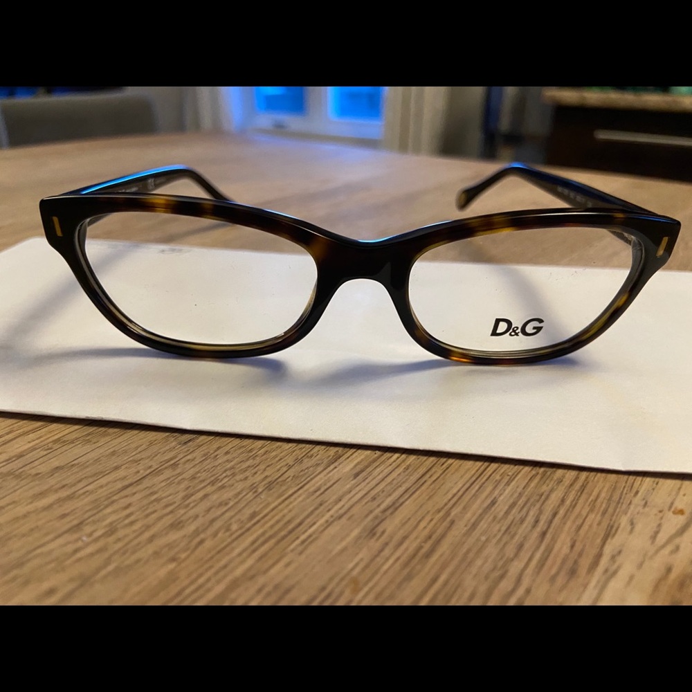 Dolce Gabana New Eyeglasses frame tortoise